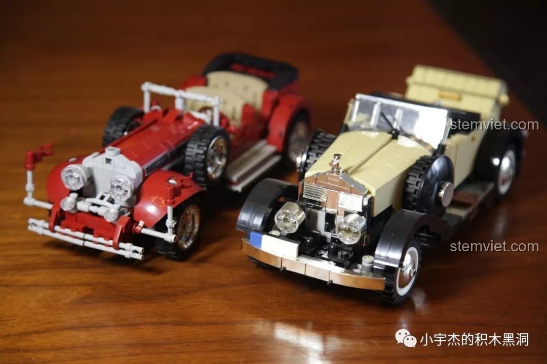 Góc khác của bộ sưu tập đồ chơi Sembo, bộ lắp ghép Xe Mercedes-Benz chống đạn 770K 1650 xịn giá rẻ.