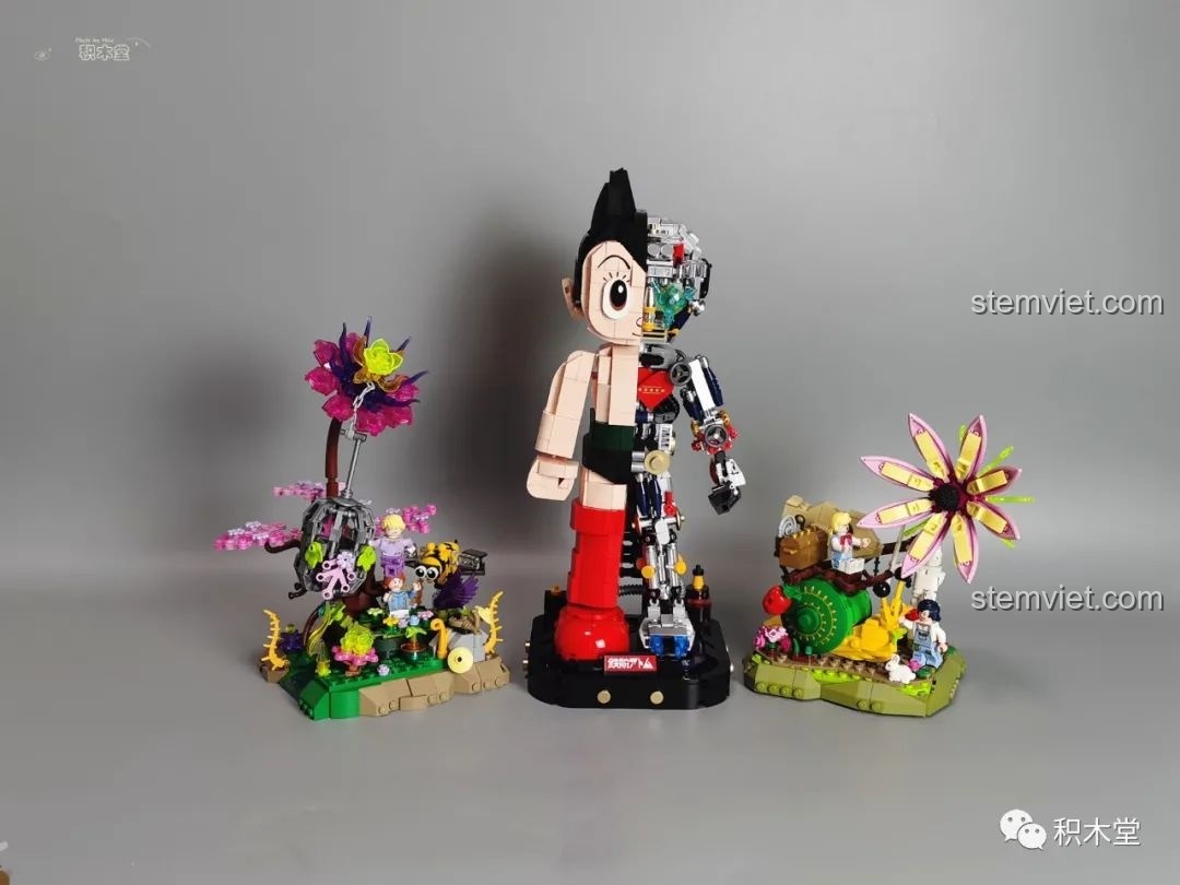 Góc nghiêng của hai mô hình Pantasy 15002 và 15003, thể hiện độ sâu và không gian của cảnh quan.