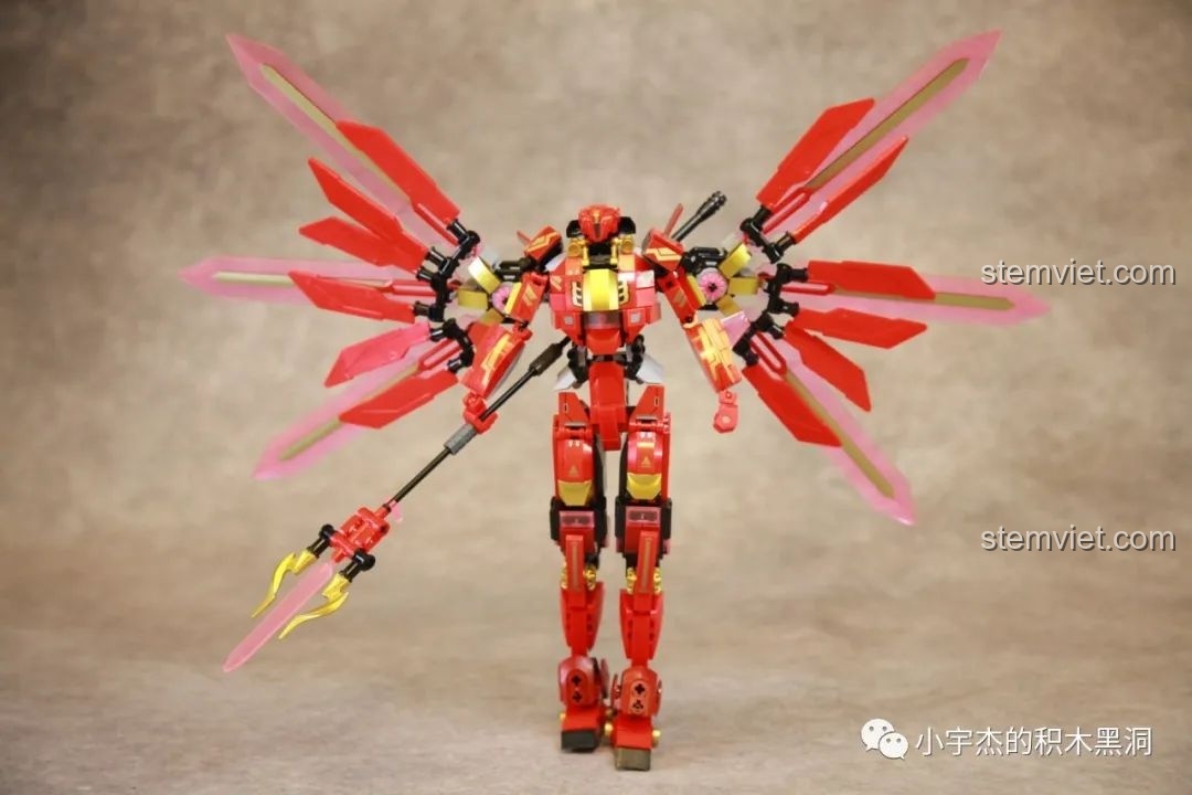 Bàn chân của Robot Cơ Giáp Quang Kích Athena với khớp cầu, giúp điều chỉnh đa hướng và tăng khả năng giữ thăng bằng cho mô hình.