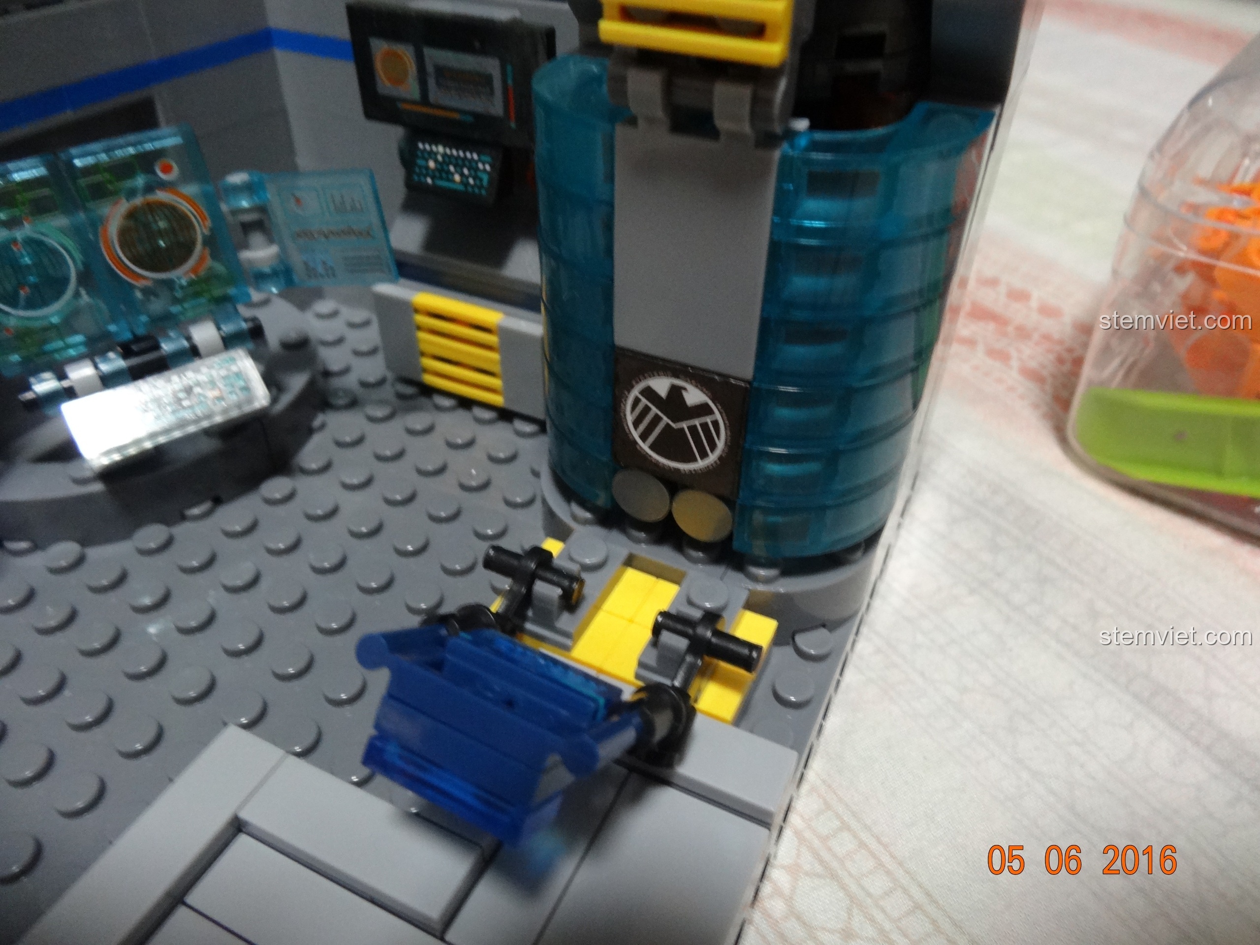 Trụ sở Biệt đội Avengers SY368 hoàn chỉnh ở dạng mở