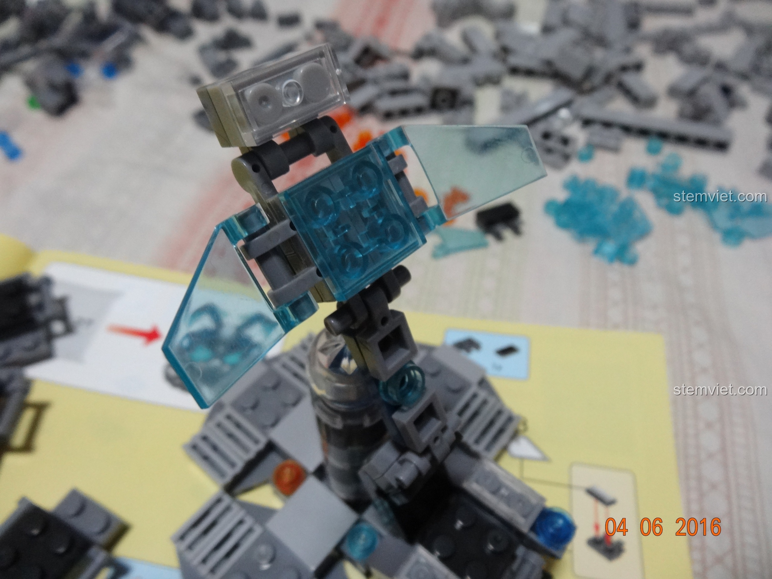 Trụ sở Biệt đội Avengers SY368 hoàn chỉnh ở dạng mở