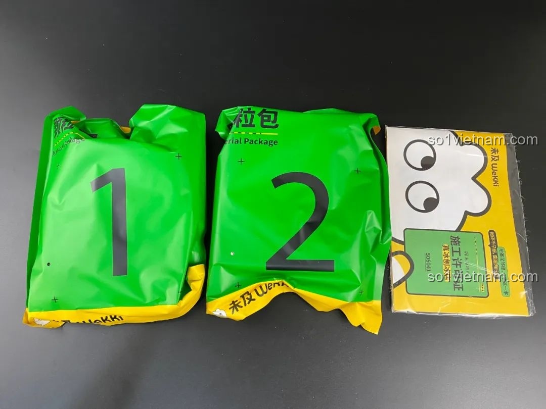 Hộp sản phẩm WeKKi, giới thiệu các mẫu 