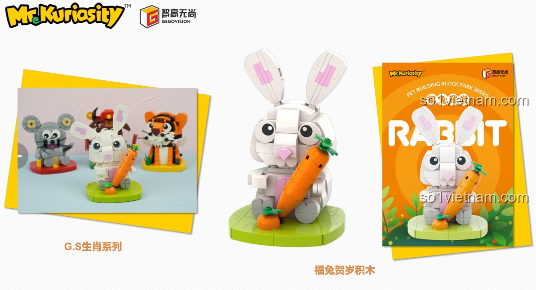 Mô hình Thỏ Ngọc đã hoàn thiện, nhìn từ phía sau