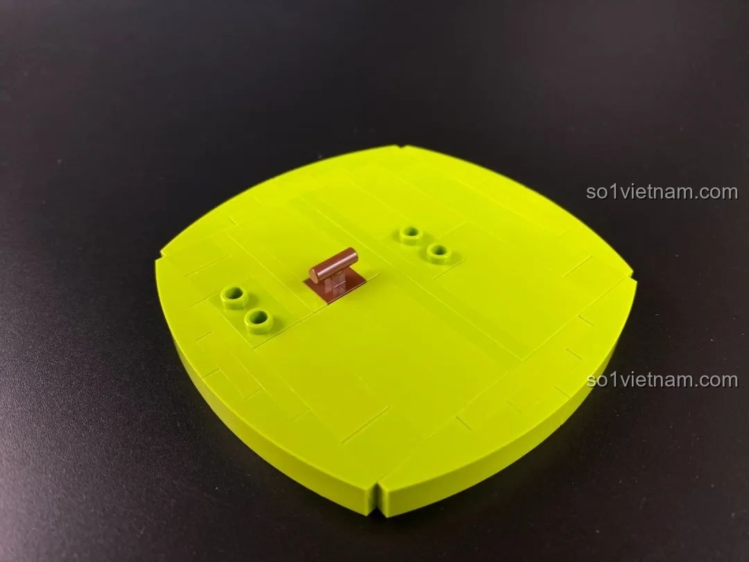 Mô hình Thỏ Ngọc đã hoàn thiện, nhìn từ xa