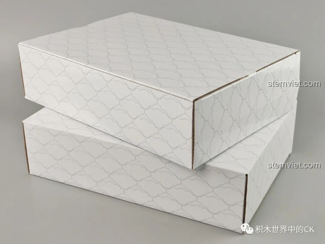 Các hộp nhỏ bên trong hộp sản phẩm Wekki 506000 Đoàn Tàu Kamakura Bốn Mùa với họa tiết độc đáo.