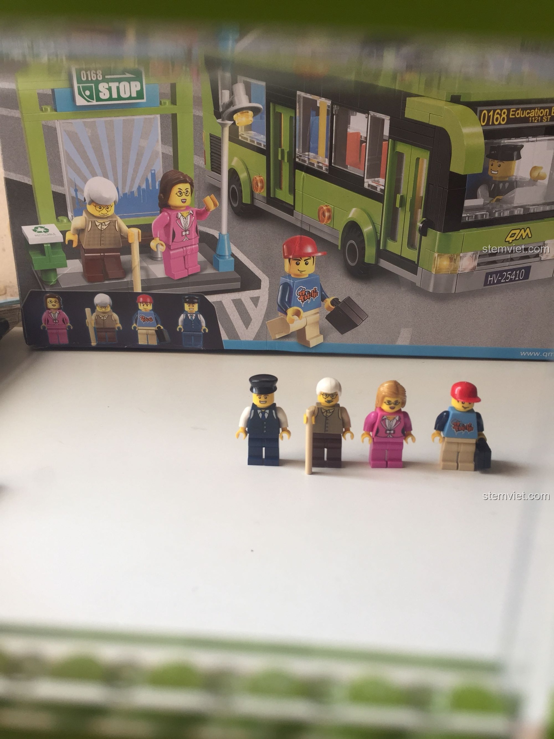 Sách hướng dẫn lắp ráp Xe buýt thành phố ENLIGHTEN 1121