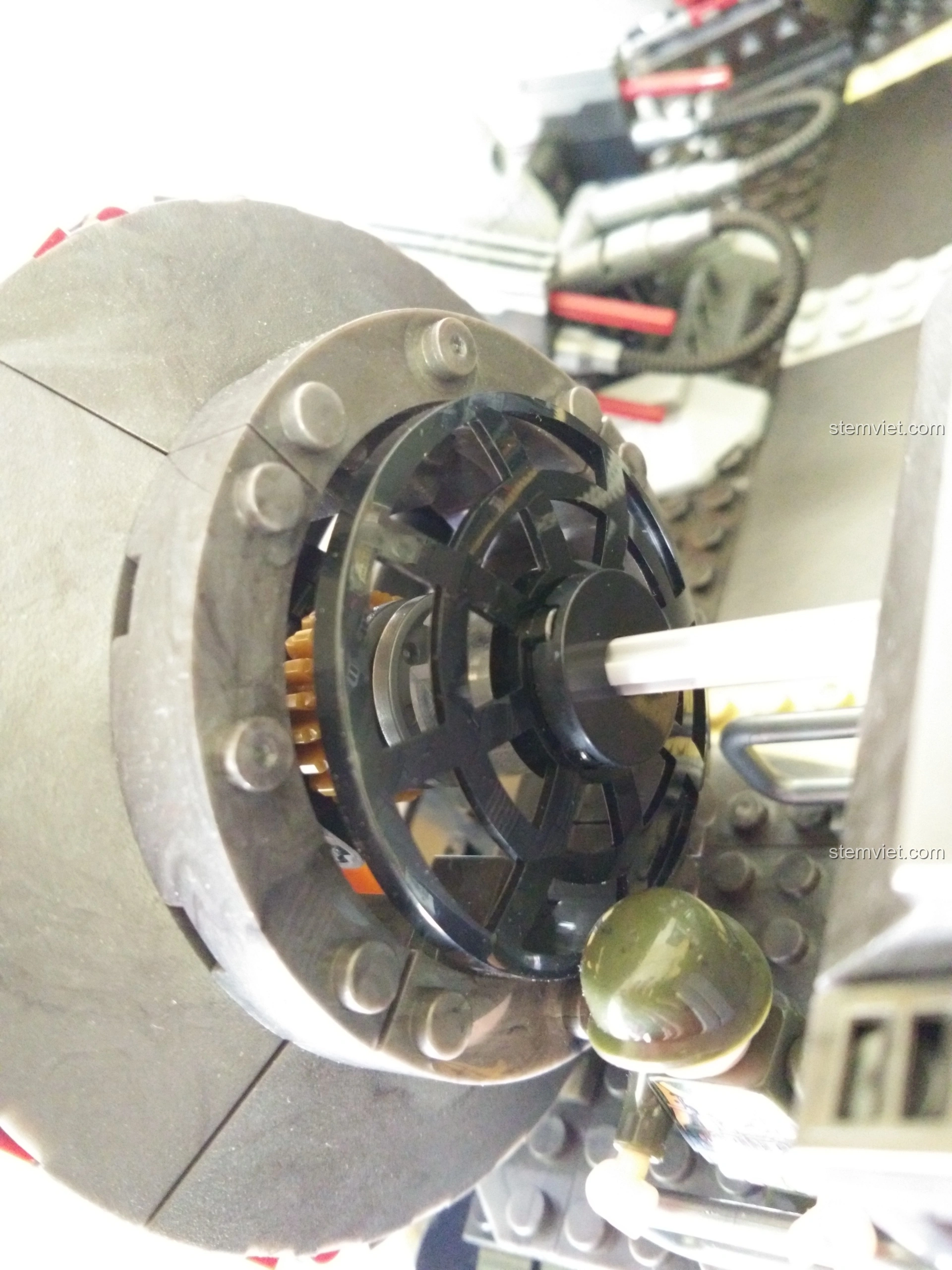 Góc nhìn từ trên cao của Tàu Đổ Bộ Đệm Khí XINGBAO XB-06019, cho thấy sự sắp xếp hợp lý của các phương tiện và binh lính.