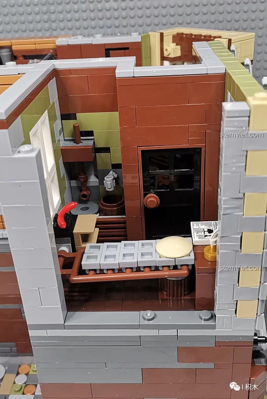 Các túi chi tiết cho tầng 3 của bộ Tòa Nhà Góc Phố Đa Năng Zhe Gao QL0919, được phân loại rõ ràng.