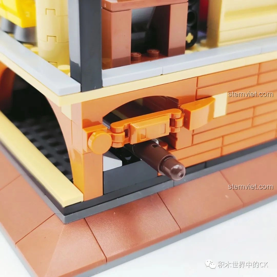 Toàn bộ sản phẩm bộ xếp hình Ga Tàu Hỏa Harry Potter 6007, bao gồm mô hình, hộp và các phụ kiện đi kèm.