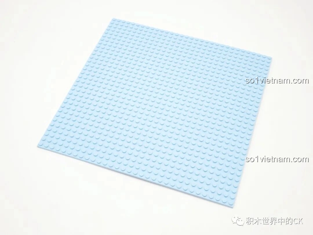 Tấm đế màu xanh dương nhạt của ZHEGAO DZ6120 Cửa hàng cây mọng nước, nền tảng vững chắc cho công trình kiến trúc.