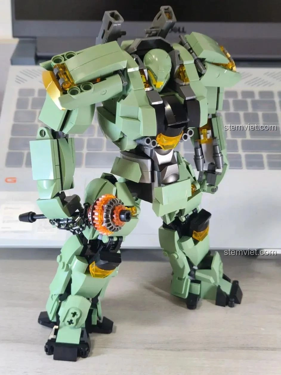 Mô hình Robot Diệt Tận Thế Sluban M38-B1153 hoàn chỉnh, sẵn sàng cho mọi cuộc chiến.