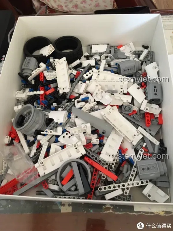 Toàn cảnh các mảnh ghép của robot Xiaomi MITU phiên bản cân bằng trong hộp