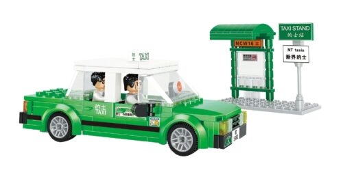 bộ lắp ghép Xe Taxi Xanh Hong Kong Royal Toys RT04 cho bé trai 6 tuổi, giá rẻ, chất lượng cao.