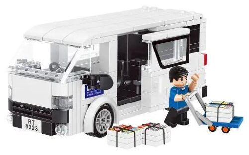 Bộ lắp ghép xe tải giao hàng CLT Royal Toys RT08, đồ chơi mô hình 275 mảnh cho bé trai 6 tuổi giá rẻ.