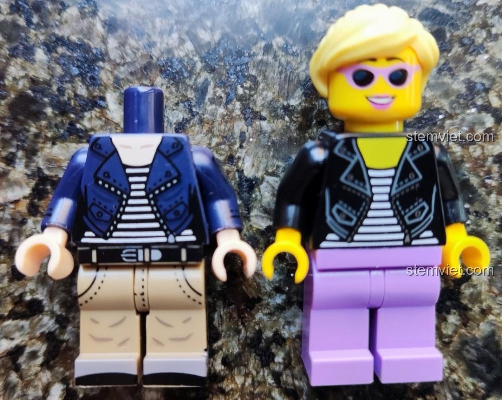 Minifigure Zombie Ruizhi N101-108, bộ sưu tập Zombie N101108, chất lượng tương đương LEGO®, cho bé trai 8 tuổi, giá tiết kiệm.