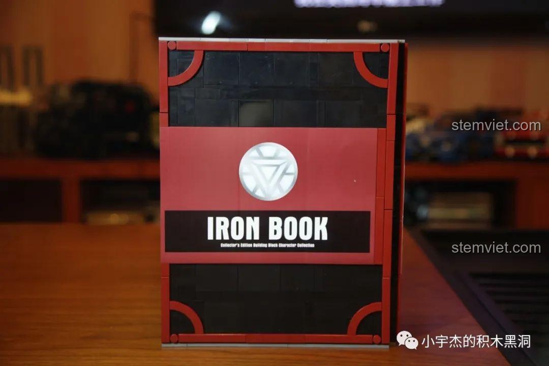 Phần ruột sách của bộ SY1361 đã được lắp ráp hoàn chỉnh, sẵn sàng để gắn minifigures.