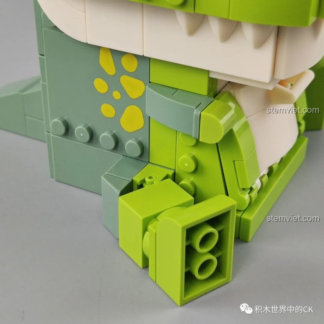 Trang đầu sách hướng dẫn lắp ráp khủng long ba sừng nhút nhát JAKI Fun Desk