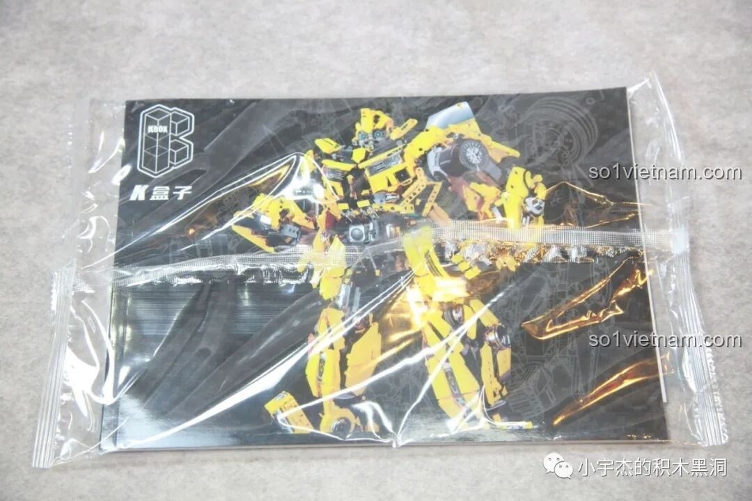 Sách hướng dẫn lắp ráp của bộ K-BOX V5007 được đóng gói cẩn thận trong một túi nilon riêng biệt.