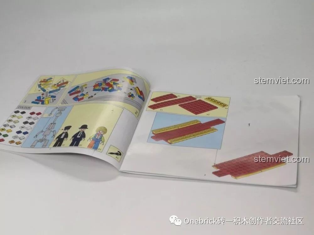Sách hướng dẫn lắp ráp xe buýt đỏ hai tầng London Sluban.