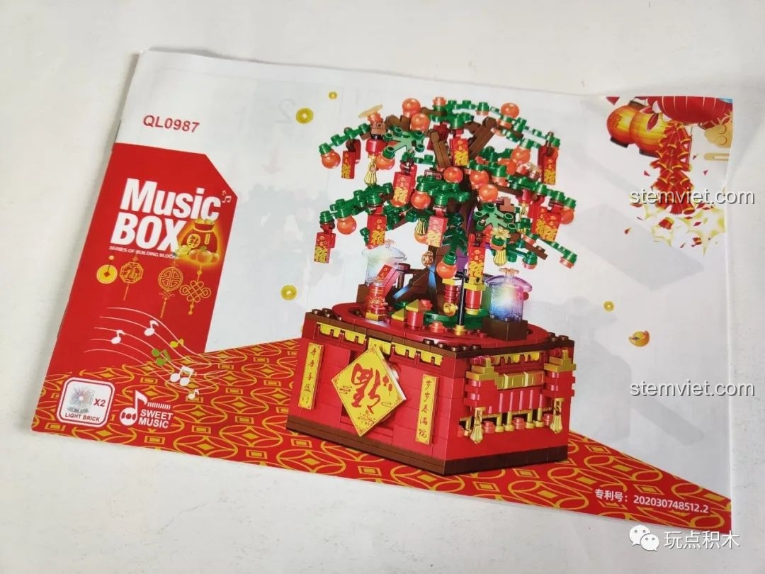 Sách hướng dẫn lắp ráp của bộ ZHEGAO QL0987.