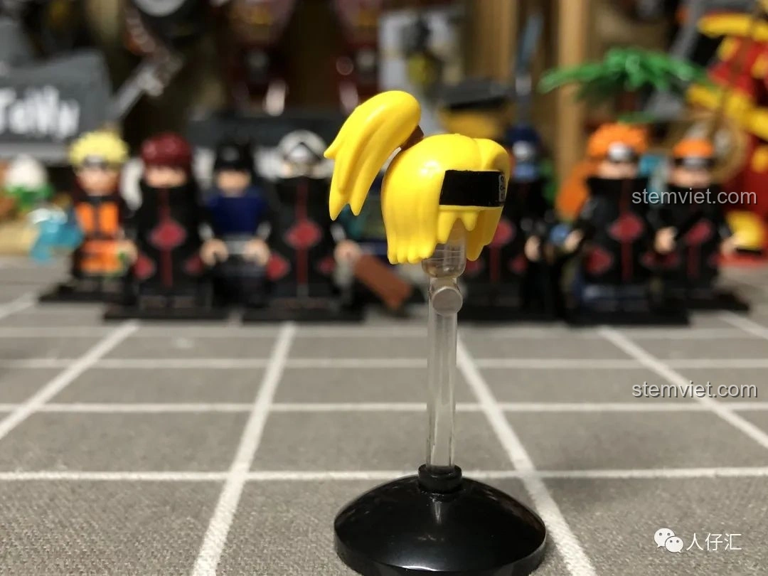 Thanh kiếm Samehada và dây đeo của Minifigure Hoshigaki Kisame WM2096.