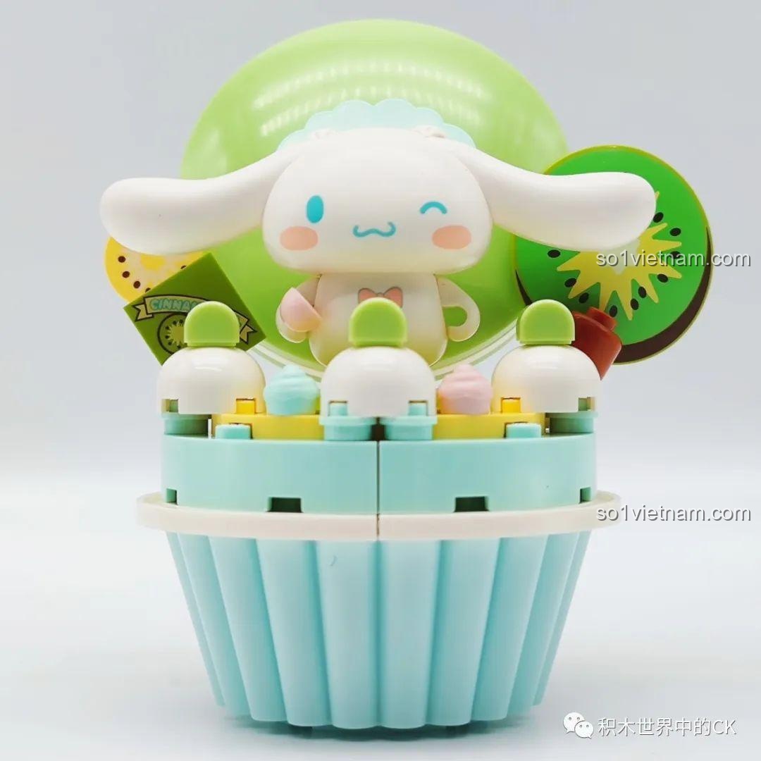 Bộ lắp ráp Hello Kitty Cupcake của Keeppley.