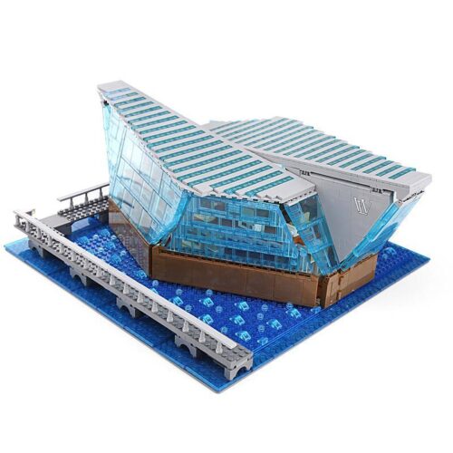 SEMBO 601099 Cửa hàng LV Flagship Singapore (Bản có đèn) - Bộ lắp ghép Kiến trúc Sang trọng