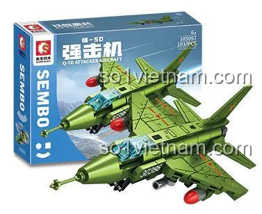 Hộp bộ lắp ghép Thiết bị quân sự hạng nặng SEMBO 105067, đồ chơi mô hình cho bé trai 6 tuổi, giá tốt