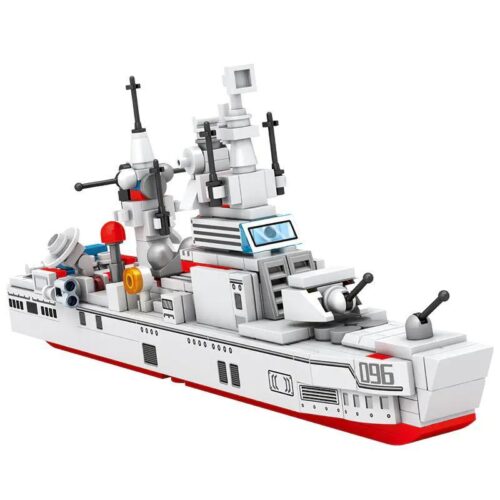 bộ lắp ghép Tàu Tuần Dương Radar SEMBO 105072, đồ chơi mô hình chiến hạm dũng mãnh cho bé trai 6 tuổi, giá tốt