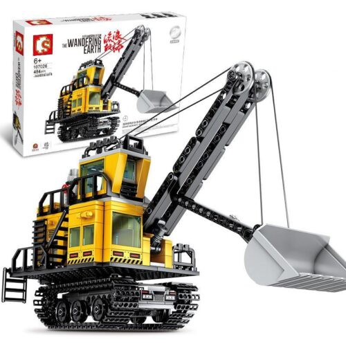 Hộp bộ đồ chơi Xe Cẩu Mỏ SEMBO 107026 Lưu Lạc Địa Cầu, món quà tuyệt vời cho con trai 6 tuổi giá tốt.