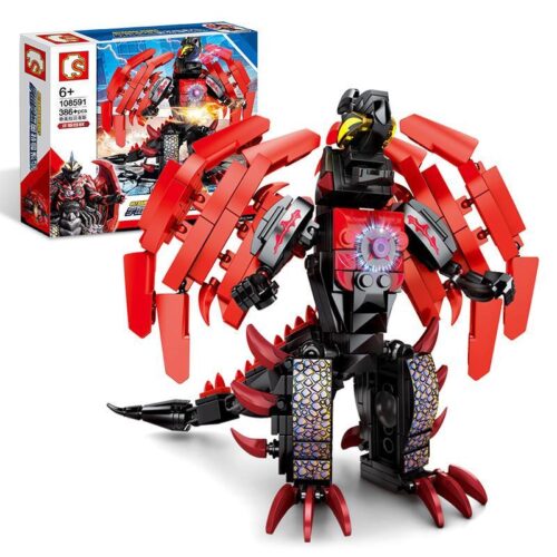 Bộ lắp ráp SEMBO 108591 Quái thú hợp thể Chimeraberus, đồ chơi mô hình cho bé trai 6 tuổi giá rẻ.