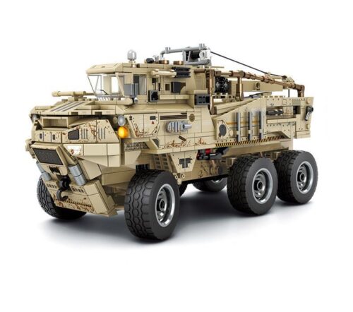 Đồ chơi mô hình Xe Vận Tải Linh Lung SEMBO 109001, bộ lắp ráp xe quân sự cho bé trai 6 tuổi, tái hiện sức mạnh vượt trội, giá tốt.