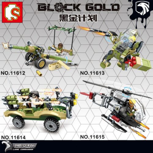 Pháo Dã Chiến Fortress - Black Gold Project SEMBO 11612 hướng dẫn SEMBO 11612 Pháo dã chiến