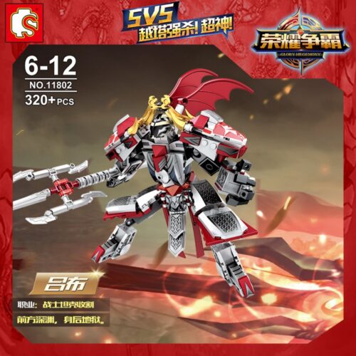 Mô Hình Robot Lữ Bố Vương Giả Vinh Diệu SEMBO 11802 hướng dẫn lắp ráp SEMBO 11802 Mô Hình Robot Lữ Bố