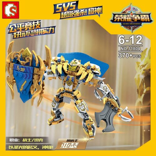 Robot Anh Hùng Arthur Vua Sư Tử SEMBO 11804 - Sách hướng dẫn SEMBO 11804 Robot Arthur