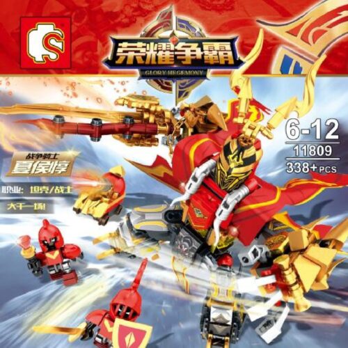 Kỵ Sĩ Chiến Tranh Hạ Hầu Đôn SEMBO 11809 sách hướng dẫn SEMBO 11809 Hạ Hầu Đôn Vương Giả Vinh Diệu