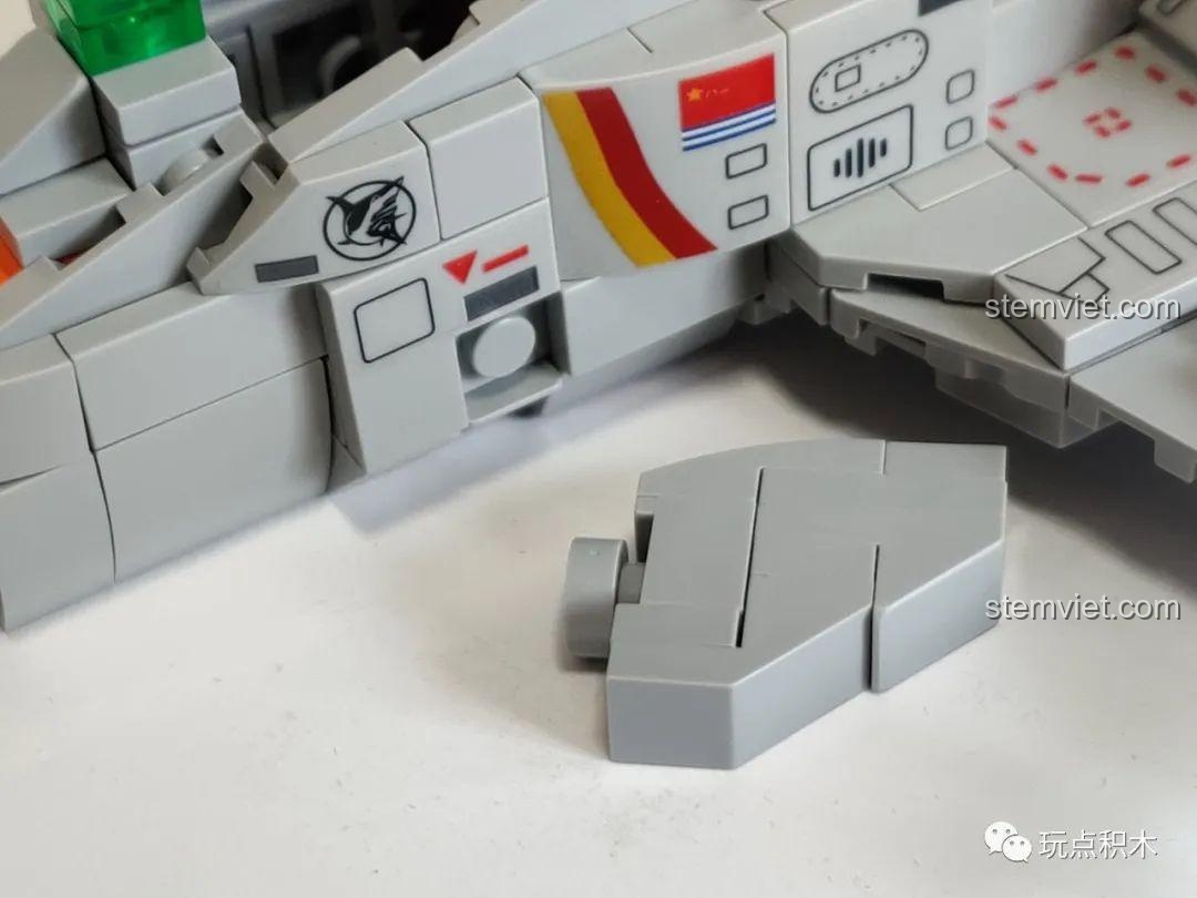 Các mảnh ghép màu xám chất lượng cao của bộ SEMBO 202037.