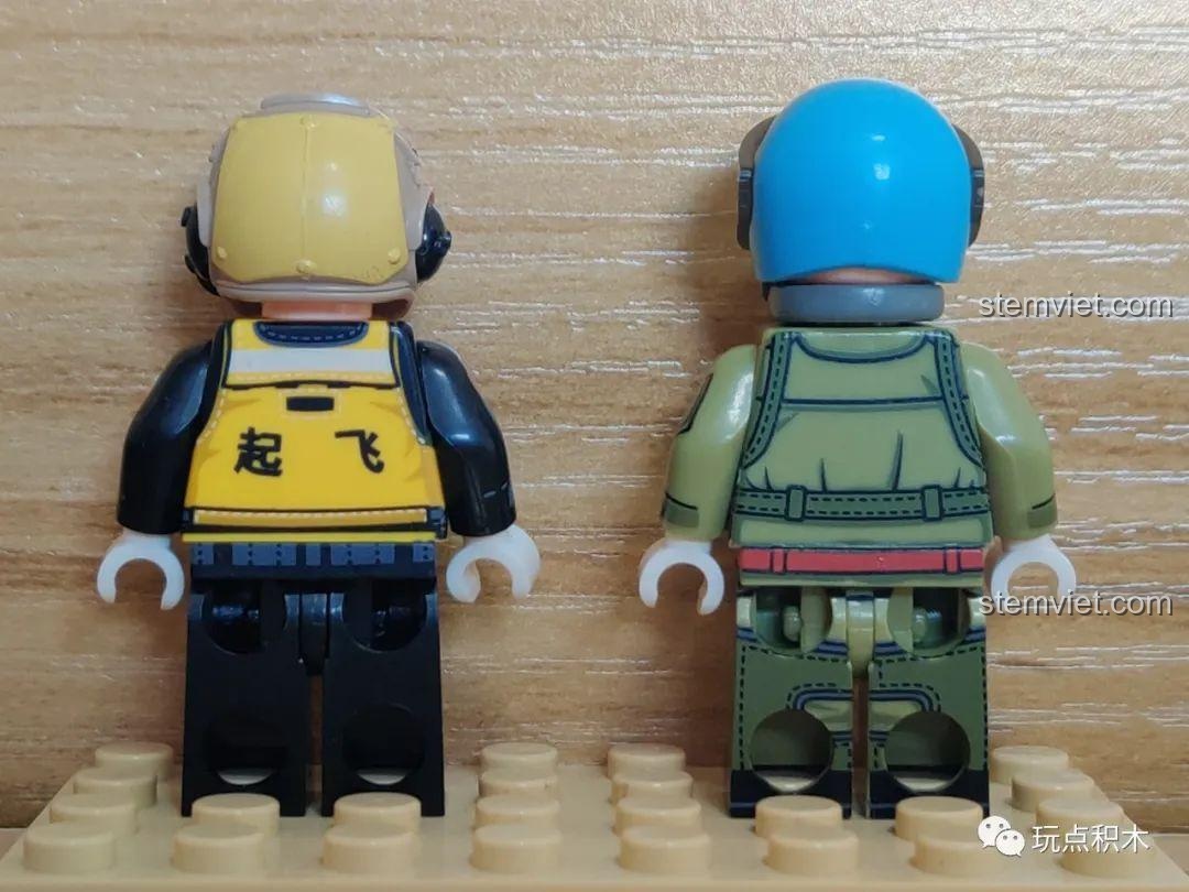 Tấm sticker chi tiết của bộ lắp ráp Máy bay chiến đấu J-15 SEMBO 202037.