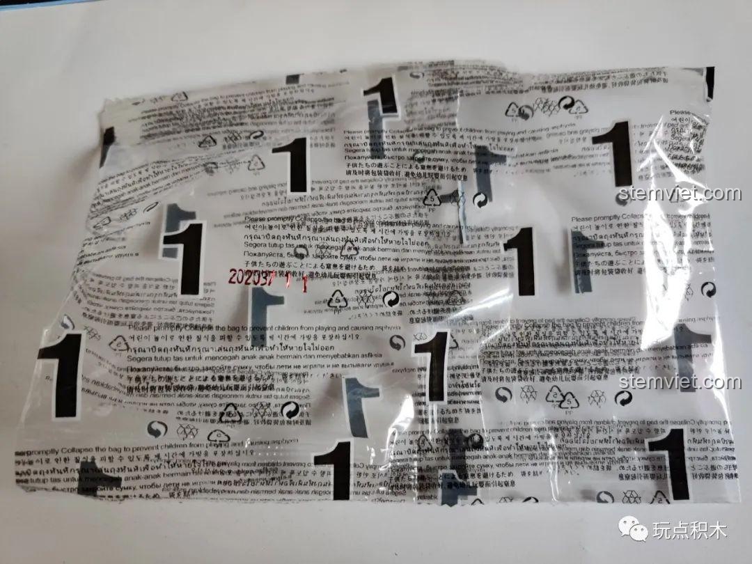 Mã vạch và tem chống hàng giả của bộ lắp ráp SEMBO 202037.