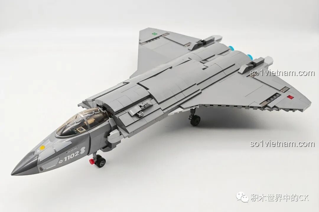 Mô hình SEMBO 202198 J-20C gần hoàn thiện