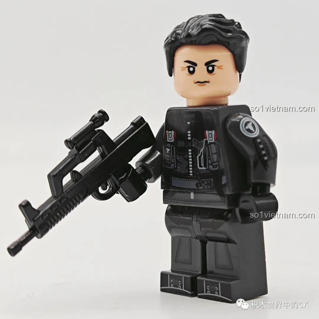 Mô hình SEMBO 202198 J-20C hoàn thiện, nhìn từ phía trước