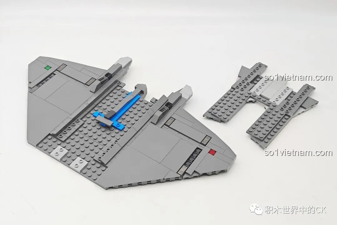 Quá trình lắp ráp cánh máy bay SEMBO 202198 J-20C