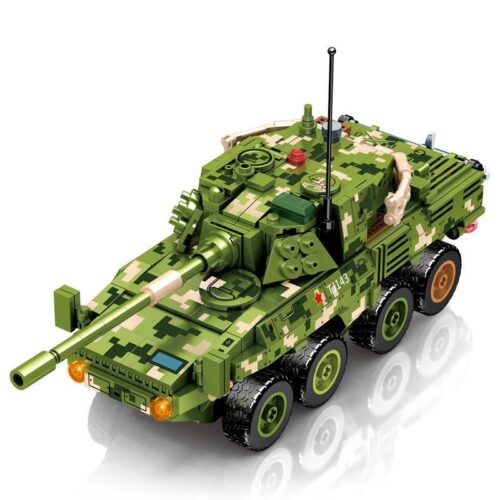 Bộ đồ chơi Xe bọc thép ZTL-11 SEMBO 203143, đồ chơi mô hình quân sự cho bé trai 6 tuổi, chất lượng cao, giá tốt.