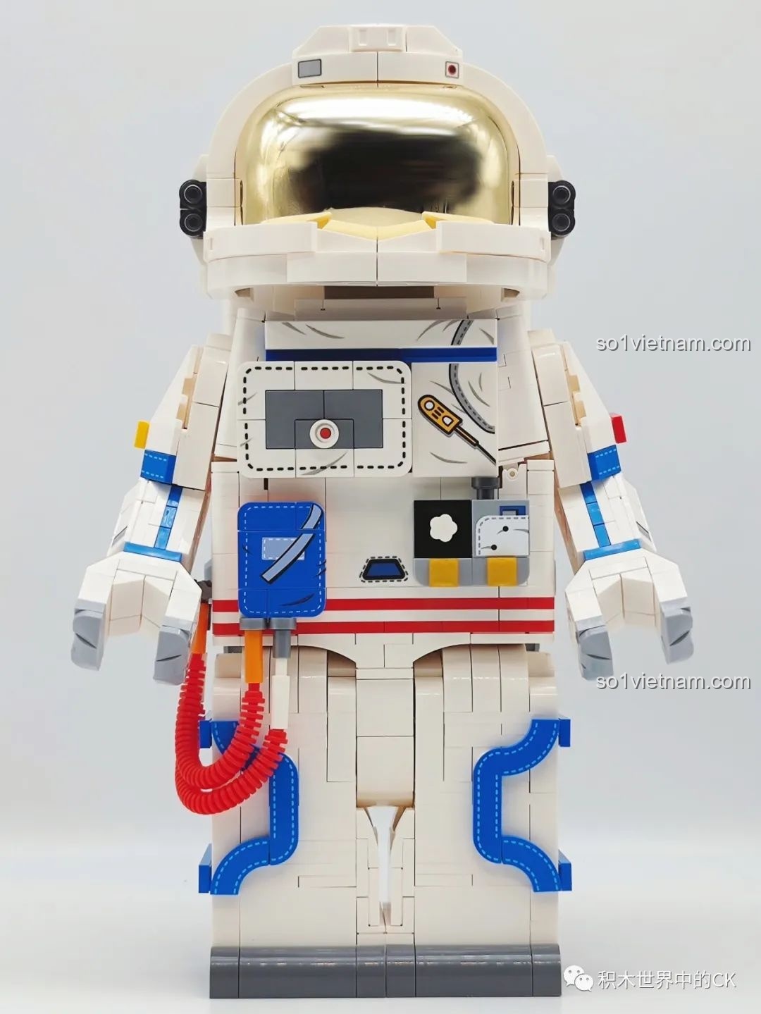 Lắp ráp phần đầu và mũ phi hành gia SEMBO 203330