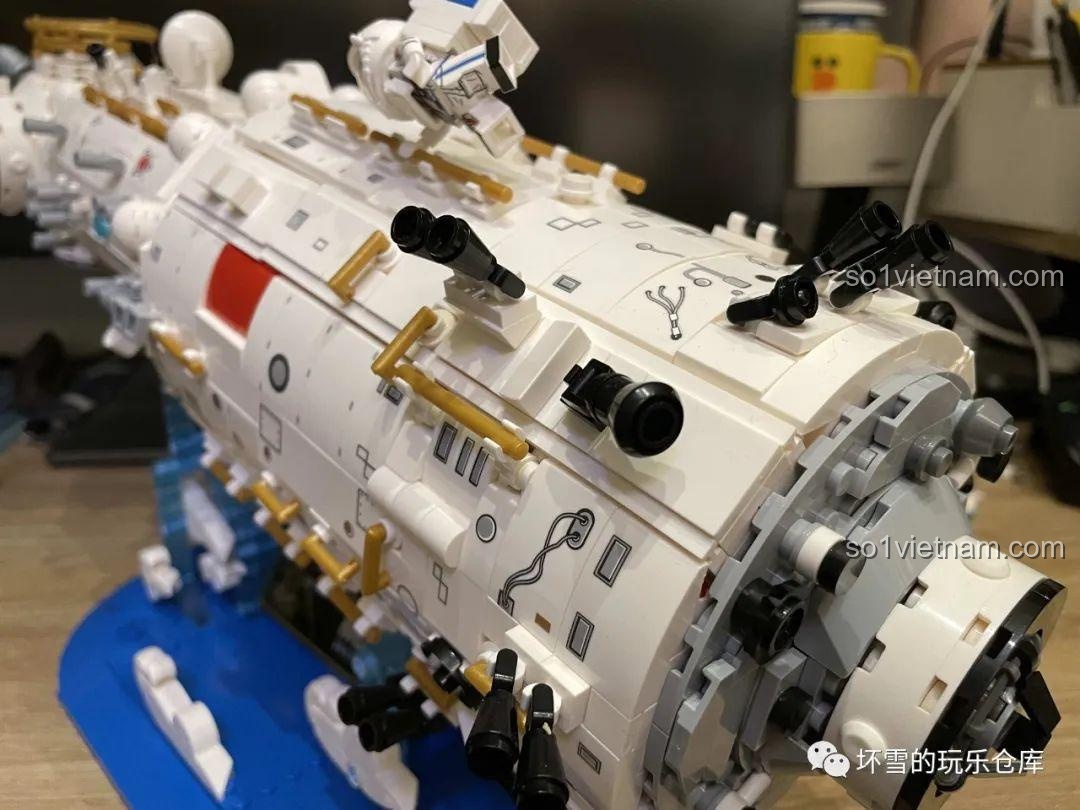 Sách hướng dẫn lắp ráp bộ xếp hình SEMBO 203337 Trạm Vũ trụ Thiên Cung, hướng dẫn chi tiết, dễ hiểu cho bé trai 6 tuổi