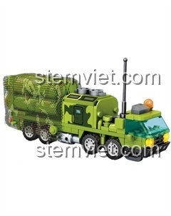bộ lắp ráp trực thăng tấn công SEMBO 207087 cho bé trai 6 tuổi