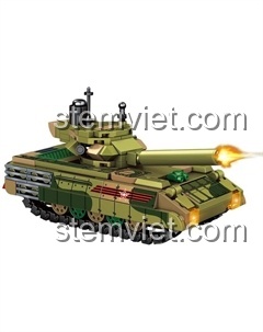 đồ chơi quân sự xe tăng chiến đấu SEMBO 207087 cho bé trai 6 tuổi