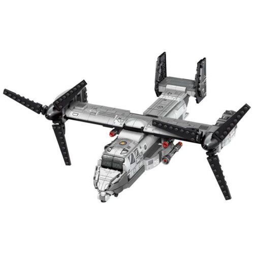 bộ lắp ghép Máy bay V-22 Osprey, Máy bay V-22 Osprey SEMBO, đồ chơi mô hình quân sự cho bé trai 6 tuổi, giá tốt