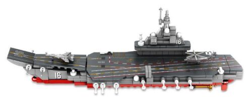 bộ lắp ghép Tàu sân bay Liêu Ninh SEMBO 208013, mô hình chiến hạm hải quân cho bé trai 6 tuổi giá rẻ