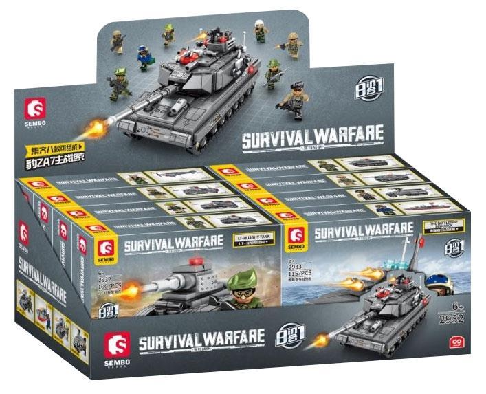 Bộ lắp ráp Xe Tăng Quân Sự SEMBO 2937, đồ chơi lắp ráp Xe Tăng Chiến Đấu cho bé trai 6 tuổi, giá tốt, hộp sản phẩm.